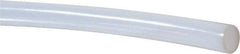 Value Collection - 5/16" ID x 3/8" OD, 1/32" Wall Thickness, Cut to Length (50' Standard Length) PTFE Tube - Natural White, 60 Hardness - Eagle Tool & Supply