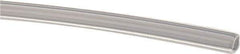 Made in USA - 1/8" ID x 3/16" OD, 1/32" Wall Thickness, Cut to Length (50' Standard Length) PTFE Tube - Translucent, 56 Hardness - Eagle Tool & Supply