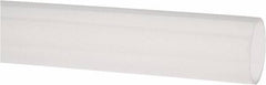 Made in USA - 7/8" ID x 31/32" OD, 3/64" Wall Thickness, Cut to Length (50' Standard Length) PTFE Tube - Translucent, 56 Hardness - Eagle Tool & Supply