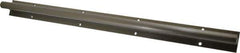 Pacific Bearing - 3/4" Shaft Diam, 1-3/4" Base Width, Ceramic Coated, Aluminum Shaft, Aluminum Rail, Round Shaft Assemblies - 0.221" Mounting Hole Diam, 24" Long - Eagle Tool & Supply