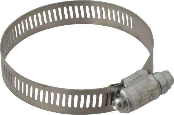 IDEAL TRIDON - SAE Size 36, 1-13/16 to 2-3/4" Diam, Carbon Steel Worm Drive Clamp - 1/2" Wide, Series 600 - Eagle Tool & Supply