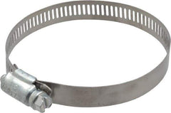 IDEAL TRIDON - SAE Size 44, 2-5/16 to 3-1/4" Diam, Carbon Steel Worm Drive Clamp - 1/2" Wide, Series 600 - Eagle Tool & Supply