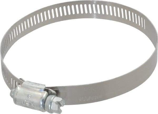 IDEAL TRIDON - SAE Size 48, 2-9/16 to 3-1/2" Diam, Carbon Steel Worm Drive Clamp - 1/2" Wide, Series 600 - Eagle Tool & Supply