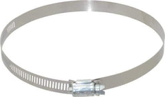 IDEAL TRIDON - SAE Size 88, 4-1/16 to 6" Diam, Carbon Steel Worm Drive Clamp - 1/2" Wide, Series 600 - Eagle Tool & Supply