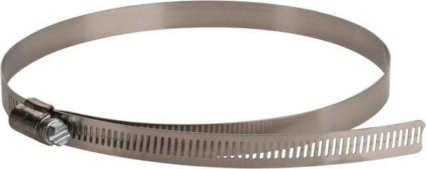 IDEAL TRIDON - SAE Size 116, 5-3/4 to 7-3/4" Diam, Stainless Steel Worm Drive Clamp - 1/2" Wide, Material Grade 201, Series 611 - Eagle Tool & Supply