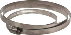 IDEAL TRIDON - SAE Size 270, 15-3/8 to 17-3/8" Diam, Stainless Steel Worm Drive Clamp - 1/2" Wide, Material Grade 201/305, Series 620 - Eagle Tool & Supply