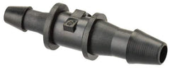 Made in USA - 1/8 x 3/32" Barb, Nylon Single Barbed Tube Reducer - Black - Eagle Tool & Supply