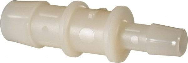 Made in USA - Nylon Single Barbed Tube Reducer - Natural - Eagle Tool & Supply