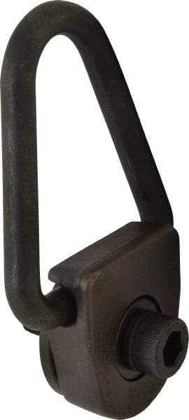 American Drill Bushing - 4,000 Lbs. Load Limit, Side Pull Hoist Ring - 5/8-11 Inch Thread Size, 1-1/2 Inch Diameter Ring - Eagle Tool & Supply