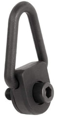 American Drill Bushing - 450 kg. Load Limit, Side Pull Hoist Ring - M10x1.5 Thread Size, 1-1/2 Inch Diameter Ring - Eagle Tool & Supply