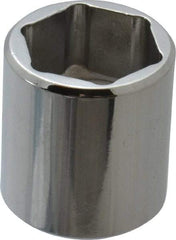 Proto - 5/8", 3/8" Drive, Standard Hand Socket - 6 Points, 15/16" OAL, Chrome Finish - Eagle Tool & Supply