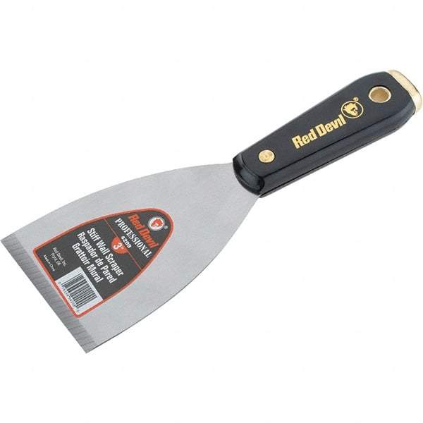 Red Devil - Putty & Taping Knives - 3 REDDEVIL SCRAPER - Eagle Tool & Supply