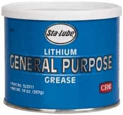 CRC - 14 oz Can Lithium General Purpose Grease - Amber, 300°F Max Temp, NLGIG 2, - Eagle Tool & Supply