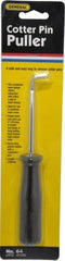 General - 7-1/2" OAL Carbon Steel Cotter Pin Puller Awl - Plastic Handle - Eagle Tool & Supply