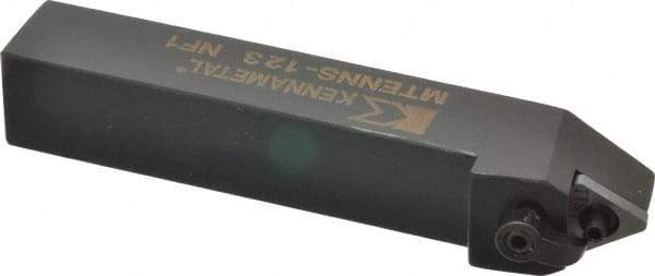 Kennametal - MTEN, Neutral Cut, 0° Lead Angle, 3/4" Shank Height x 3/4" Shank Width, Negative Rake Indexable Turning Toolholder - 4-1/2" OAL, TN..33. Insert Compatibility, Series Kenloc - Eagle Tool & Supply