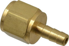 Dixon Valve & Coupling - 1/8 NPTF Thread Hose Barb x Female NPT Connector - 1/8" ID Hose, Brass - Eagle Tool & Supply