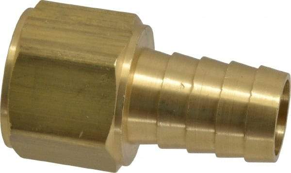 Dixon Valve & Coupling - 3/4 NPTF Thread Hose Barb x Female NPT Connector - 3/4" ID Hose, Brass - Eagle Tool & Supply