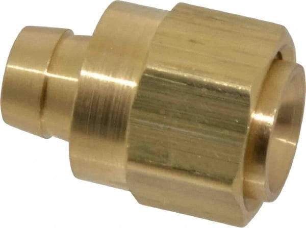 Dixon Valve & Coupling - 3/4 UNF Thread Hose Barb x Female 45° SAE/37° JIC Swivel Connector - 1/2" ID Hose x 1/2" OD Hose, Brass - Eagle Tool & Supply