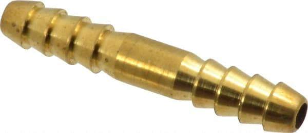 Cerro - Hose Barb x Hose Barb Hose Mender - 3/16" ID Hose, Brass - Eagle Tool & Supply