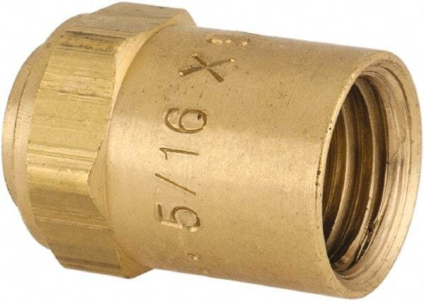 Dixon Valve & Coupling - Reusable Hose Hose Ferrule - 5/16" Hose ID x 9/16" Hose OD - Eagle Tool & Supply