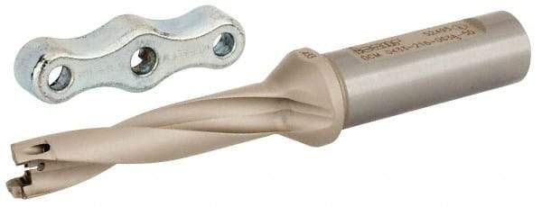 Iscar - 0.433 to 0.449" Diam, 5xD, 1.3" Max Depth, 5/8" Shank Diam, Replaceable Tip Drill - IDI Insert, 11 Seat Size, DCM Toolholder, Series ChamDrill - Eagle Tool & Supply