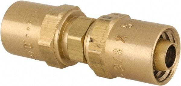 Dixon Valve & Coupling - Reusable Hose Hose Splicer - 3/8" Hose ID x 5/8" Hose OD - Eagle Tool & Supply