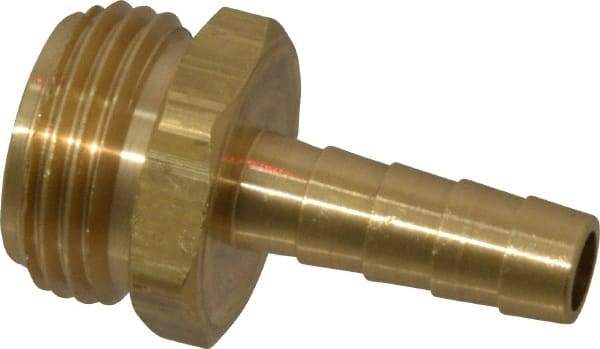 Dixon Valve & Coupling - 3/4 NH Garden Hose Fitting - Brass, Standard Shank Male Connector - Eagle Tool & Supply