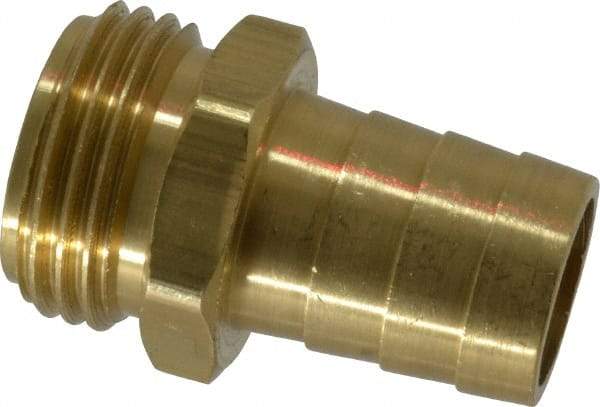 Dixon Valve & Coupling - 3/4 NH Garden Hose Fitting - Brass, Short Shank Male Connector - Eagle Tool & Supply