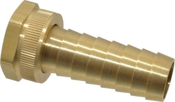 Dixon Valve & Coupling - 3/4 NH Garden Hose Fitting - Brass, Long Shank Female Swivel Connector - Eagle Tool & Supply