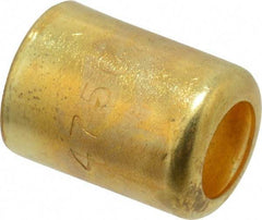 Dixon Valve & Coupling - 0.478" ID Hose Ferrule - Brass, 0.69" Long - Eagle Tool & Supply