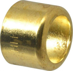 Dixon Valve & Coupling - 0.65" ID Hose Ferrule - Brass, 0.48" Long - Eagle Tool & Supply