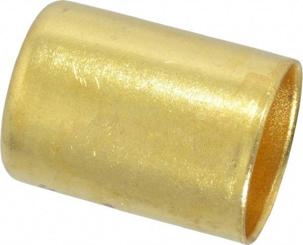 Dixon Valve & Coupling - 0.69" ID Hose Ferrule - Brass, 1" Long - Eagle Tool & Supply