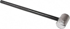 American Hammer - 18 Lb Head 3-1/2" Face Lead Alloy Nonmarring Lead Hammer - 29" OAL, Aluminum Handle - Eagle Tool & Supply