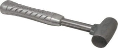 American Hammer - 1-1/2 Lb Head 1" Face Zinc Aluminum Alloy Nonmarring Hammer - 11-1/2" OAL, Aluminum Handle - Eagle Tool & Supply