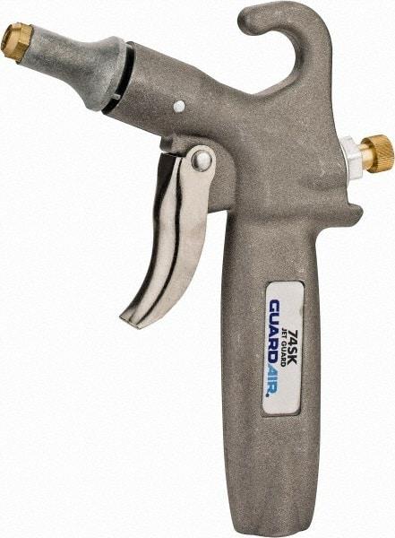 Guardair - 120 Max psi Standard Safety Pistol Grip Blow Gun - 1/4 NPT, Aluminum - Eagle Tool & Supply