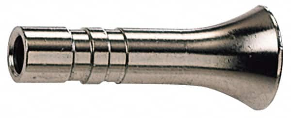 Norgren - Nickel Plated Brass Push-to-Connect Stem Plug - Eagle Tool & Supply