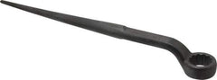 Proto - 1-1/4" 12 Point Spud Handle Box Wrench - Single End, 1-25/32" Head Diam x 13/16" Head Thickness, 17" OAL, Steel, Black Finish - Eagle Tool & Supply