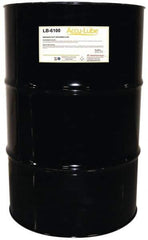 Accu-Lube - Accu-Lube LB-6100, 55 Gal Drum Cutting & Sawing Fluid - Natural Ingredients, For Cutting, Drilling, Grinding, Milling, Punching, Stamping, Tapping - Eagle Tool & Supply