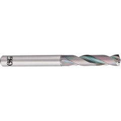OSG - 8.6mm 140° Spiral Flute Solid Carbide Screw Machine Drill Bit - Eagle Tool & Supply