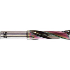OSG - 2.3mm 180° Spiral Flute Solid Carbide Screw Machine Drill Bit - Eagle Tool & Supply