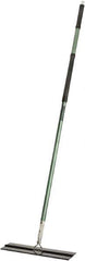 Ability One - 55" Long x 6" Wide Microfiber Dust Flat Mop - Hook & Loop, Green, Looped Head, Launderable - Eagle Tool & Supply