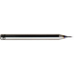 OSG - 0.08mm, 120° Point, Solid Carbide Micro Drill Bit - Eagle Tool & Supply