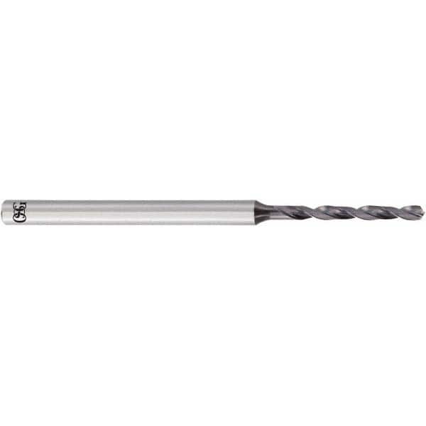 OSG - 1.45mm, 120° Point, Solid Carbide Micro Drill Bit - Eagle Tool & Supply