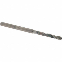 OSG - 3.3mm 140° Spiral Flute Solid Carbide Screw Machine Drill Bit - Eagle Tool & Supply