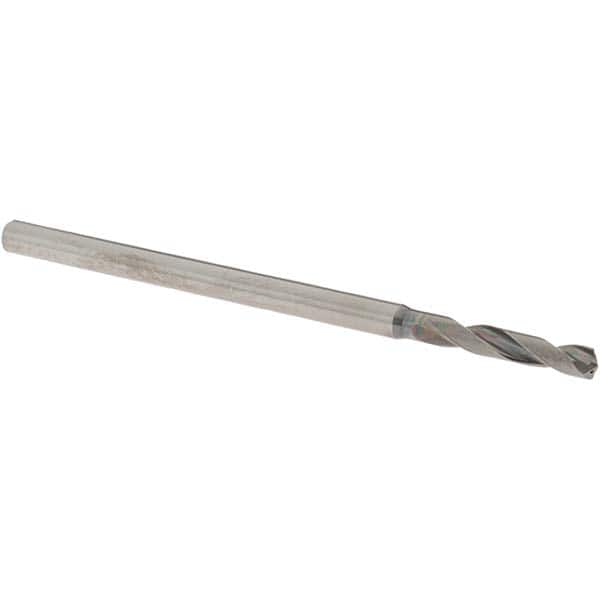 OSG - 3.5mm 140° Spiral Flute Solid Carbide Screw Machine Drill Bit - Eagle Tool & Supply