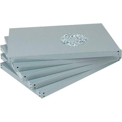 Value Collection - 36" Wide, 1-15/16 High, Open Shelving Accessory/Component - 14 Gauge Steel, Powder Coat Finish, Use with High Capacity Storage Racks - Eagle Tool & Supply