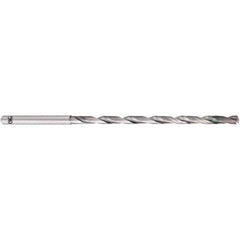 OSG - 17/32" 140° 2-Flute Solid Carbide Extra Length Drill Bit - Exact Industrial Supply