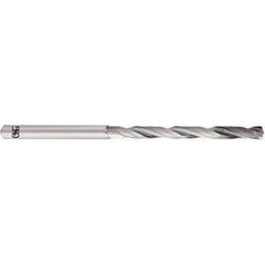 OSG - 4mm 140° Spiral Flute Solid Carbide Taper Length Drill Bit - Eagle Tool & Supply