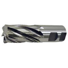 ‎7/8″ × 7/8″ × 1-7/8″ × 4-1/8″ RHS / RHC HSS-CO 8% (M42) 5-Flute Center-Cutting Fine Profile Roughing End Mill - Bright