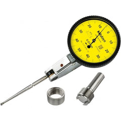 Mitutoyo - to 1mm 0.0100mm Graduation, Horizontal Dial Test Indicator - Eagle Tool & Supply